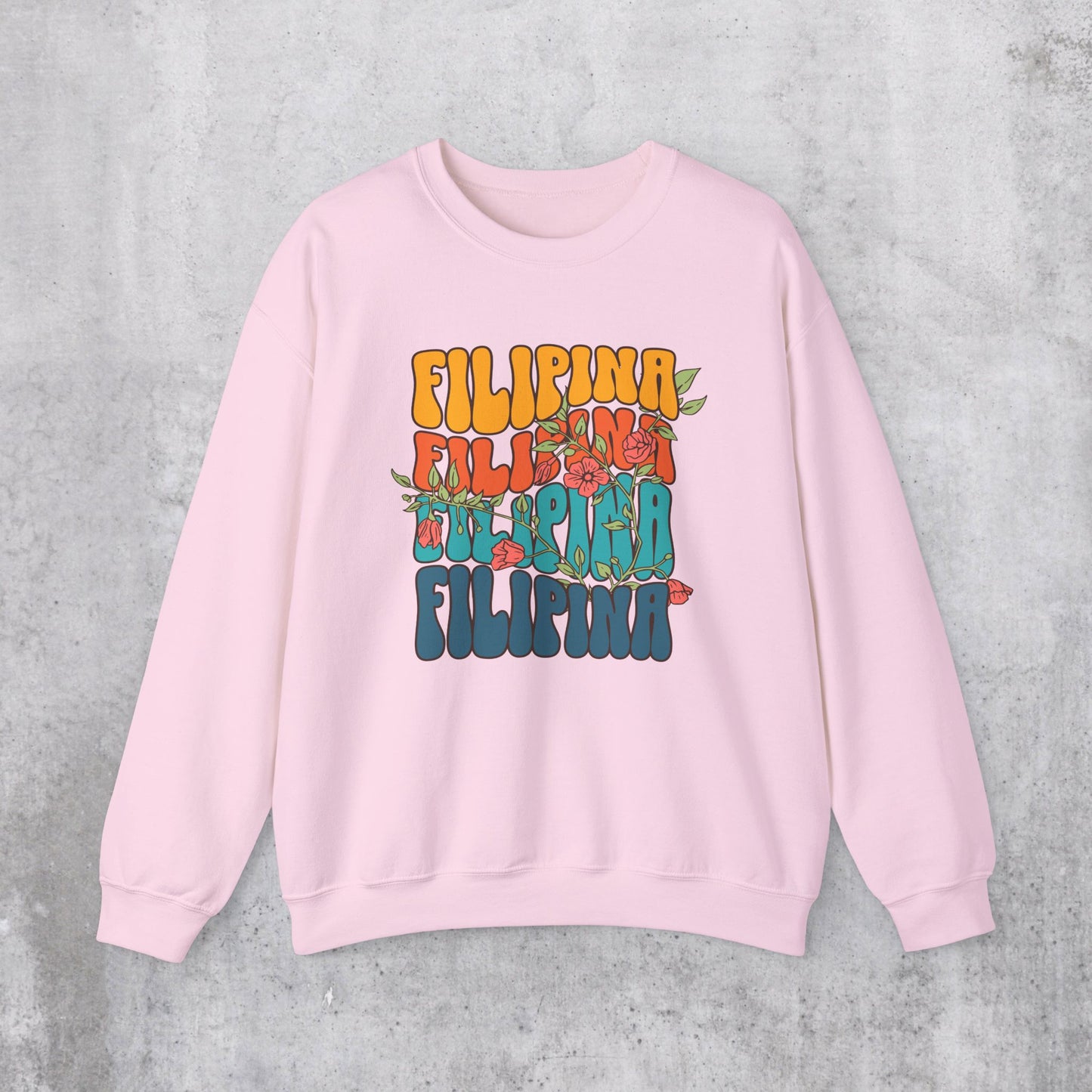Filipina Floral Sweatshirt