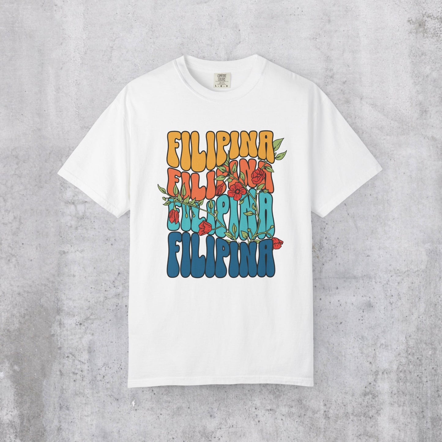 Filipina Floral T-shirt