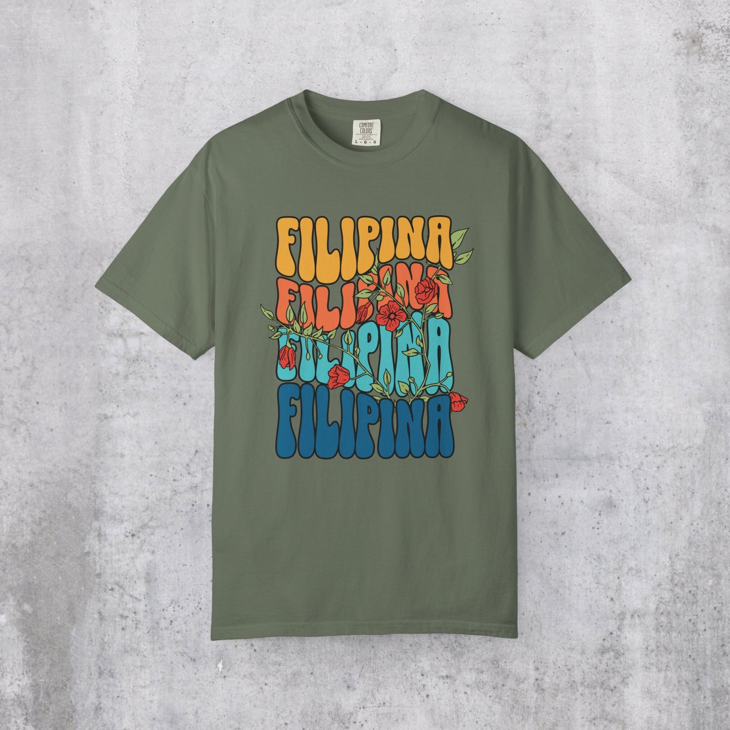 Filipina Floral T-shirt