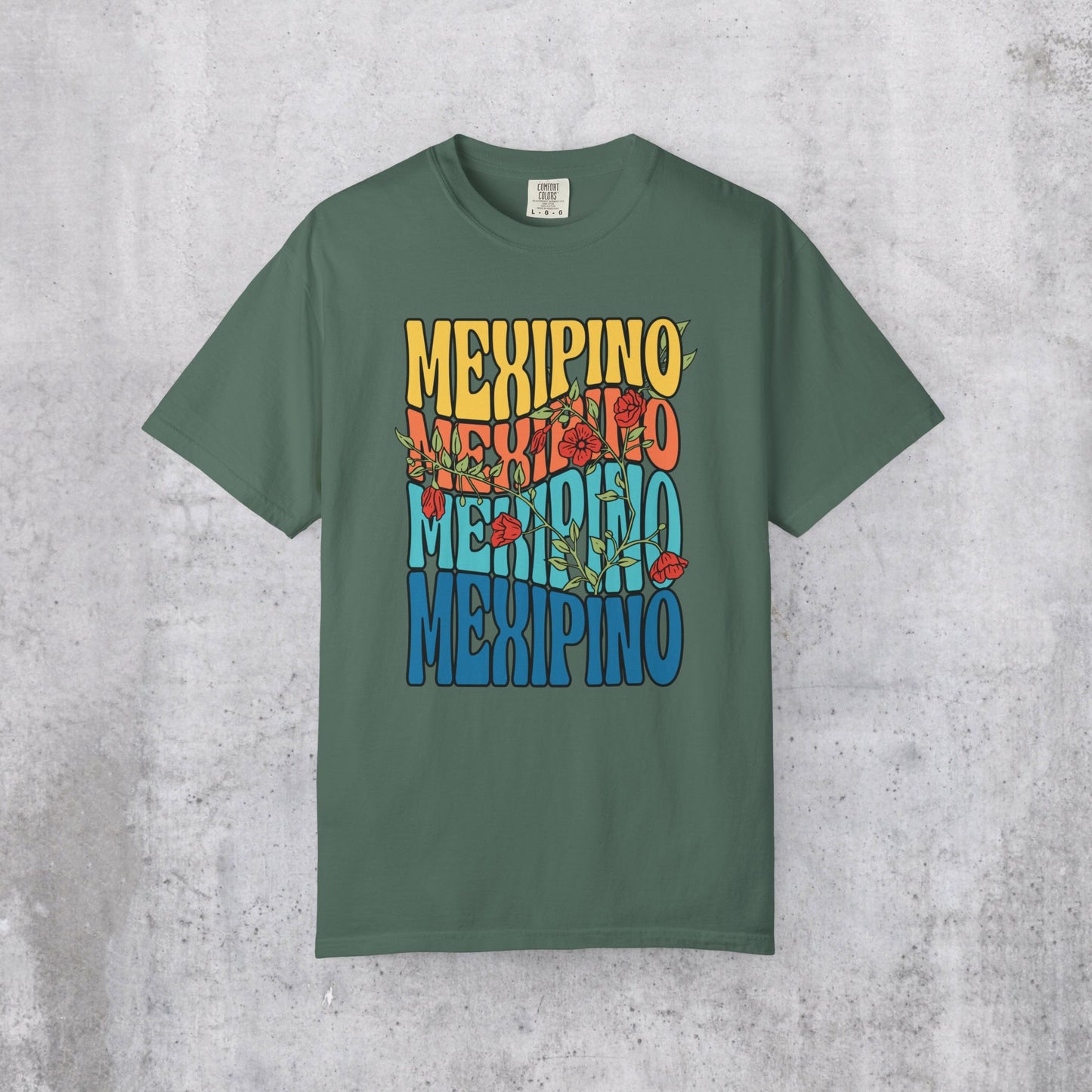 Mexipino Floral T-shirt