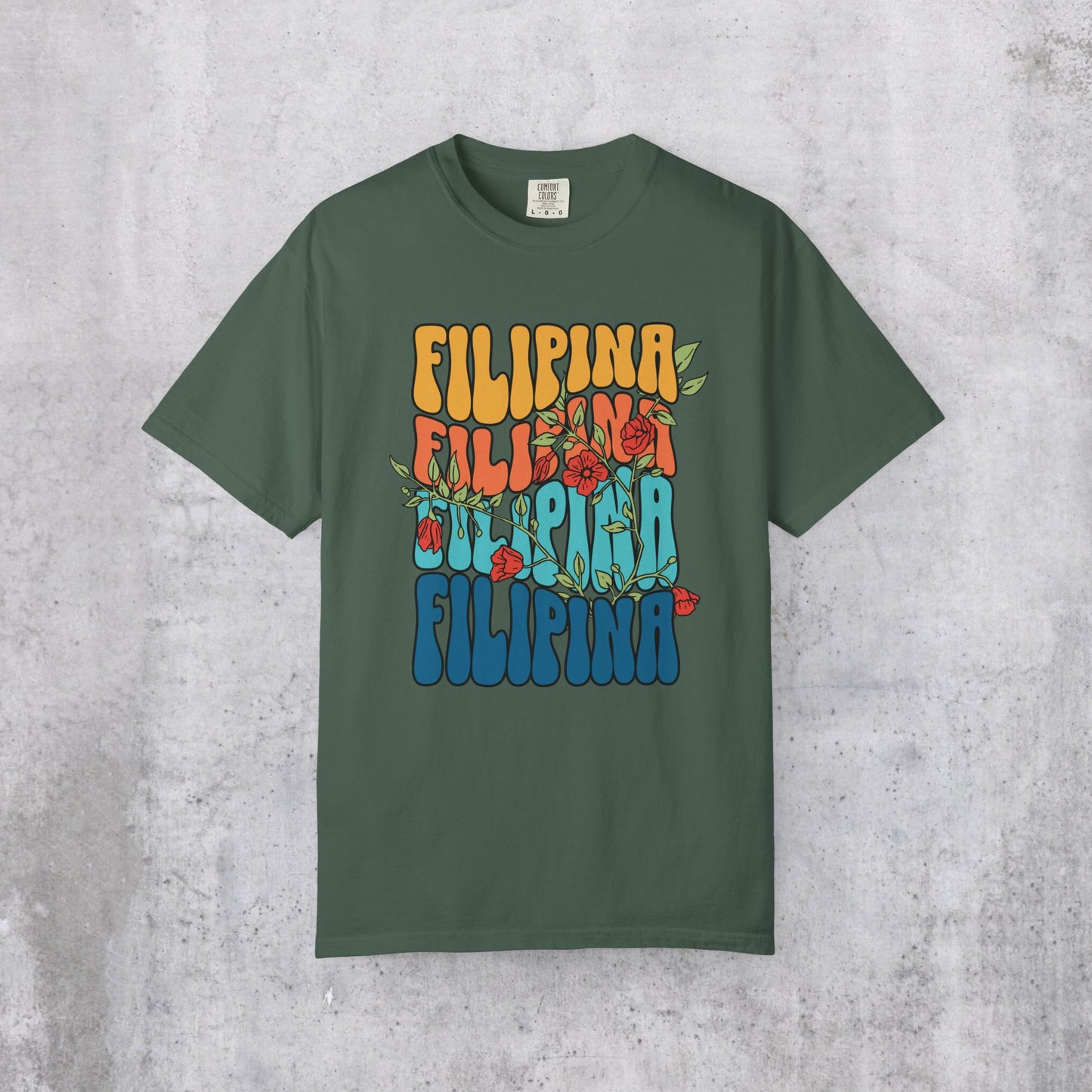 Filipina Floral T-shirt