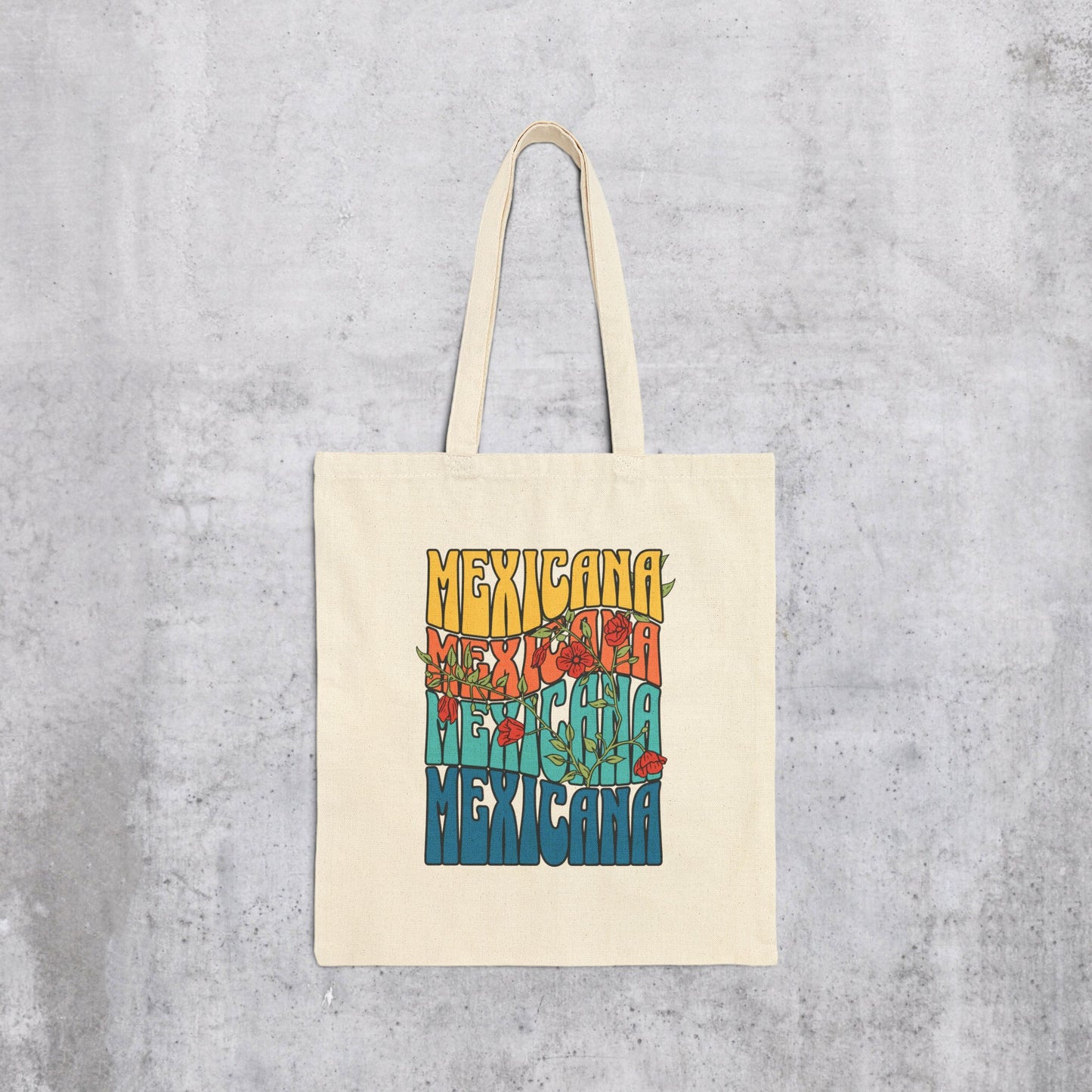 Mexicana Floral Tote Bag