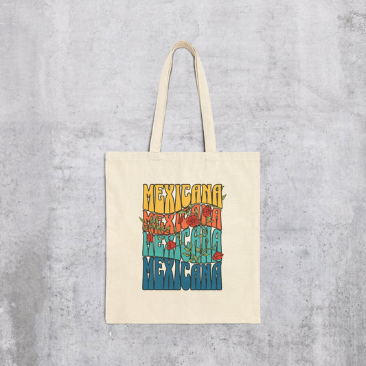 Mexicana Floral Tote Bag