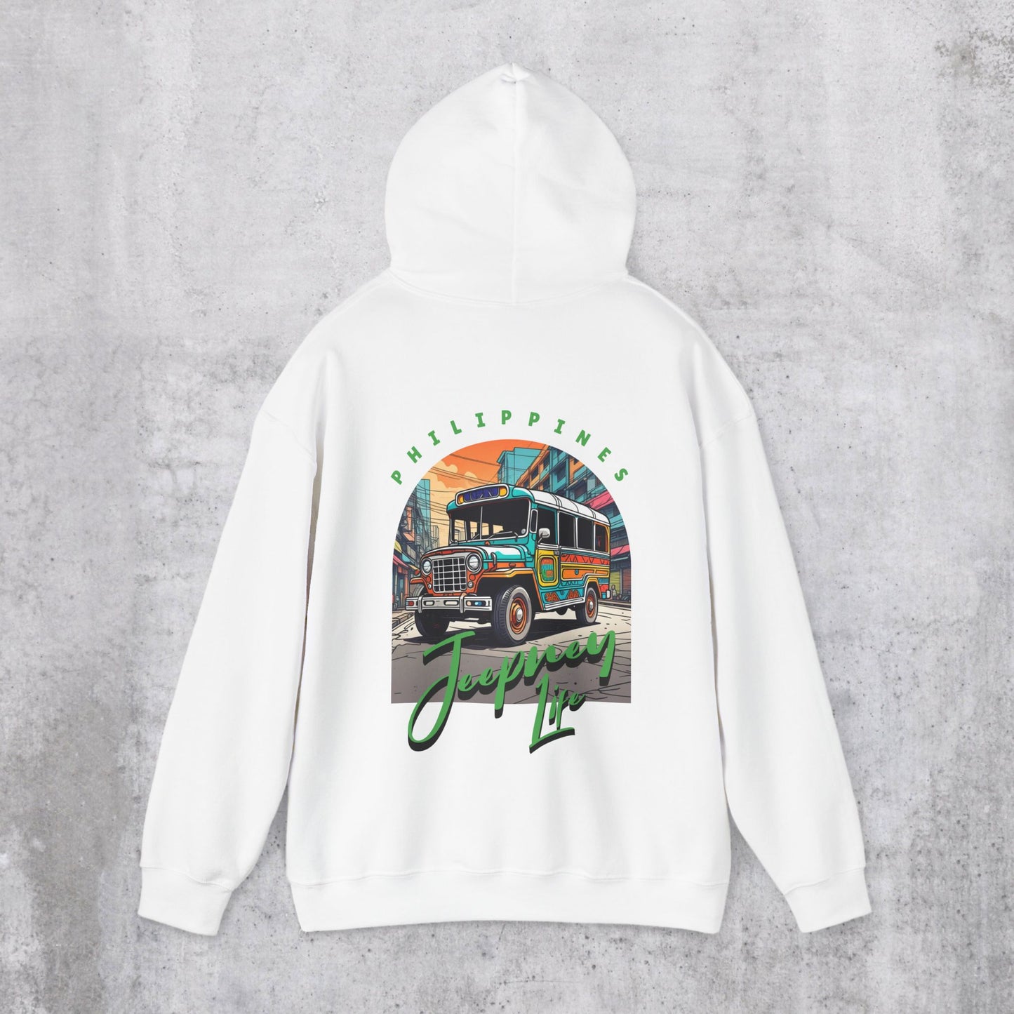 Jeepney Life Hoodie (Back Design)