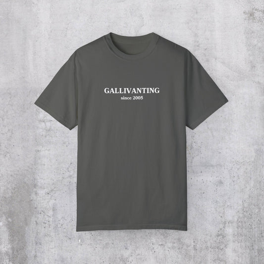 Personalized Gallivanting Since T-shirt