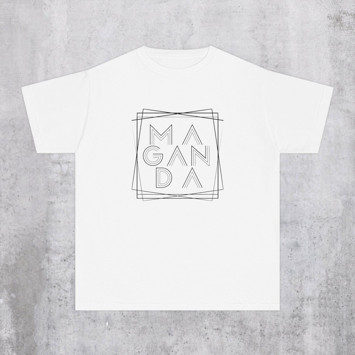 Youth Graphic Tee with Minimalist Design, Casual Everyday Wear, Gift for Teens, Versatile Fashion, Comfortable Summer Top